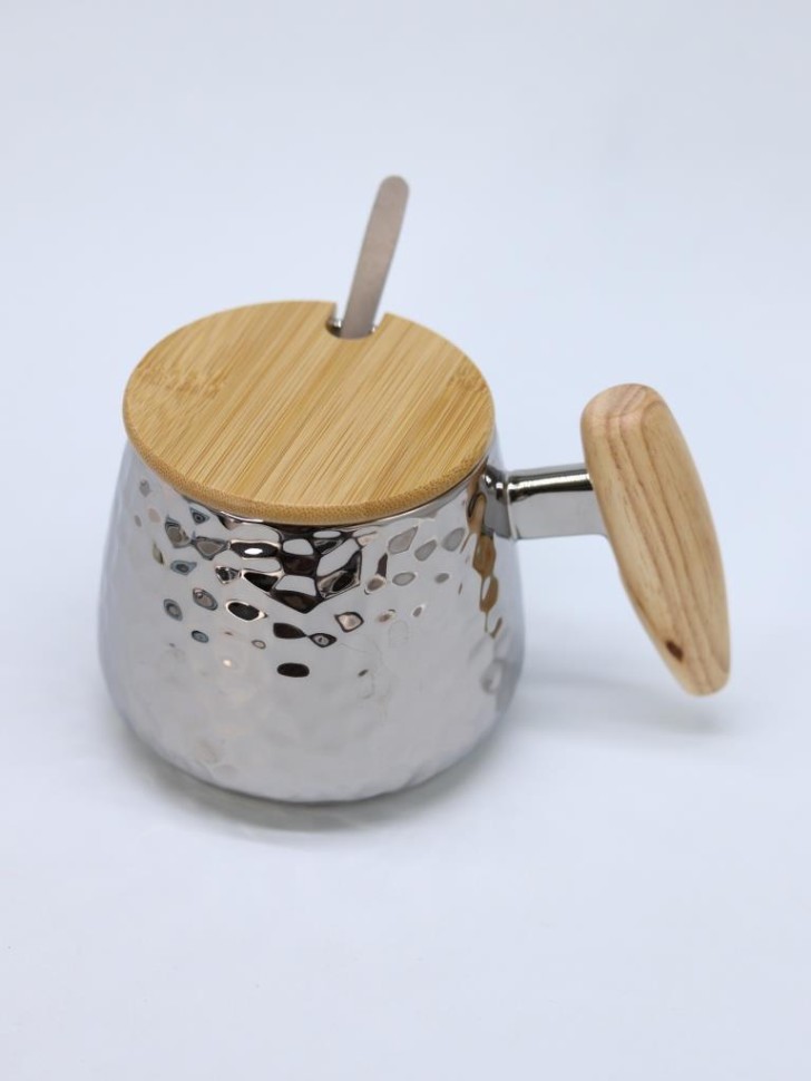 Кружка «Methallic», silver (400 ml)