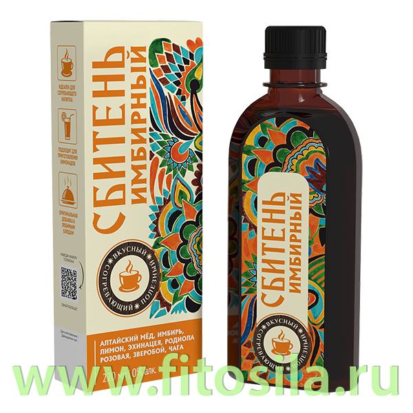 Сбитень медовый ИМБИРНЫЙ 220 мл