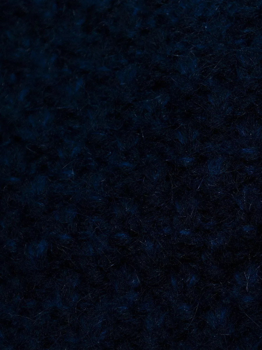 Шапка зимняя женская Даяна (Цвет синий), размер 56-58, шерсть 50%