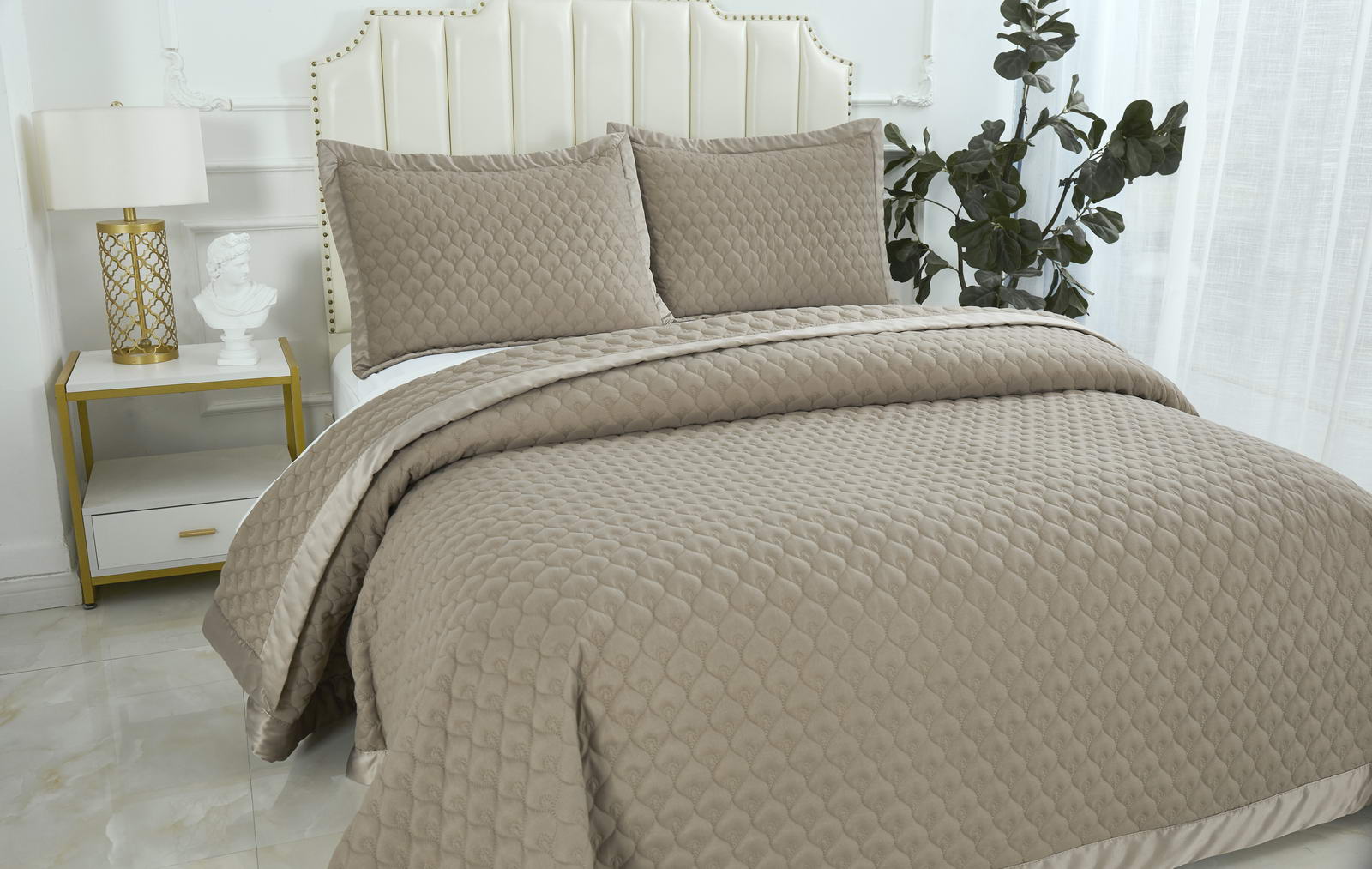 Роксалана (кофе) Покрывало 160х220