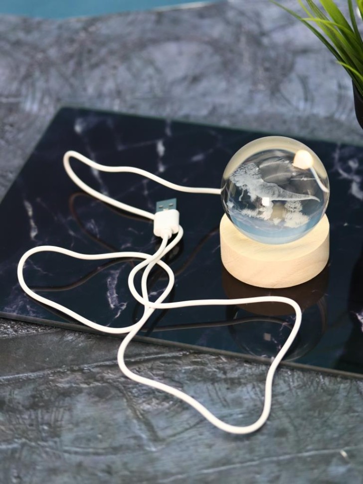 Ночник 3D iLikeGift «Planet of dinosaurs» (6 см)