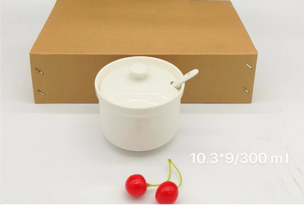 Сахарница с ложкой 350 мл / R-6321 /уп 96/