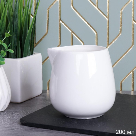 Сливочник-молочник 200 мл / DF-696 /уп 64/