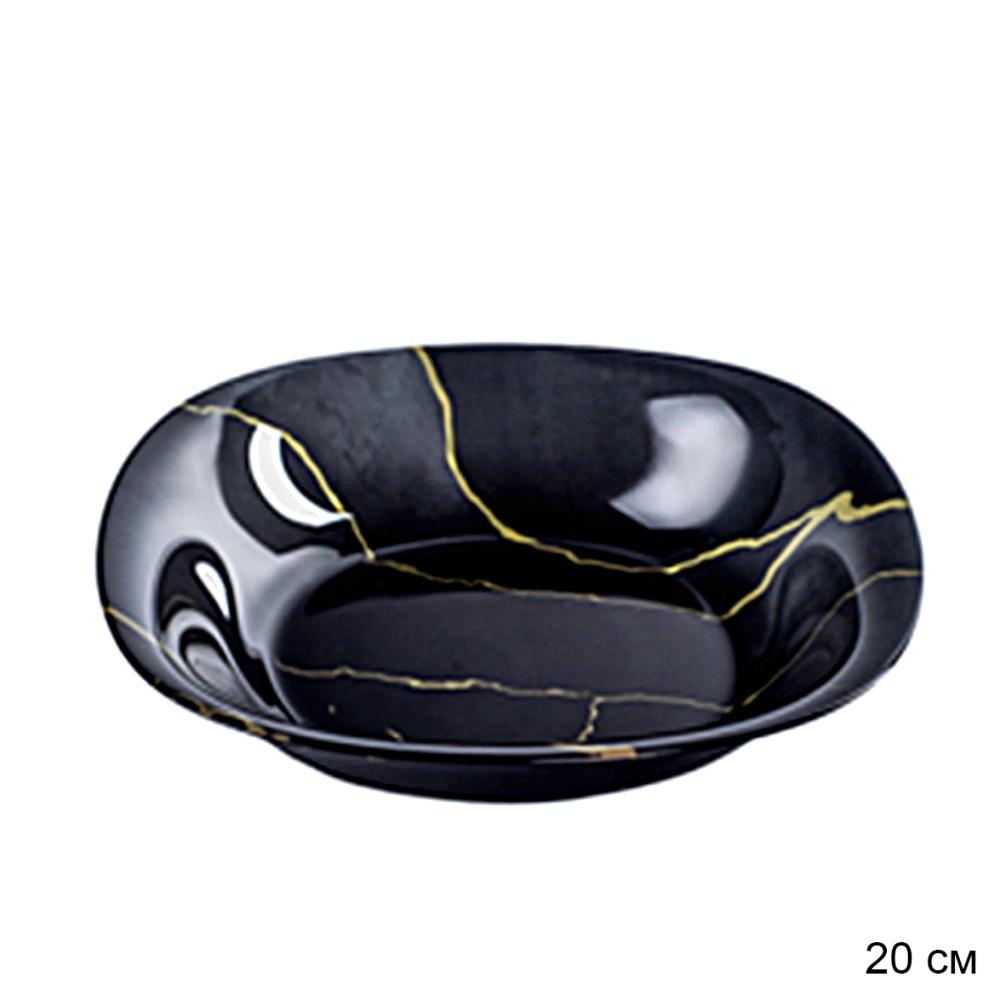 Тарелка суповая 20 см Neo Carina Orcu Black / V9383 /уп 48/ Люминарк