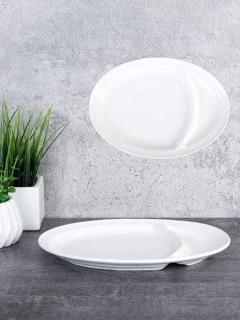 Блюдо овальное 21х15х2 см / GR-458 /уп 42/