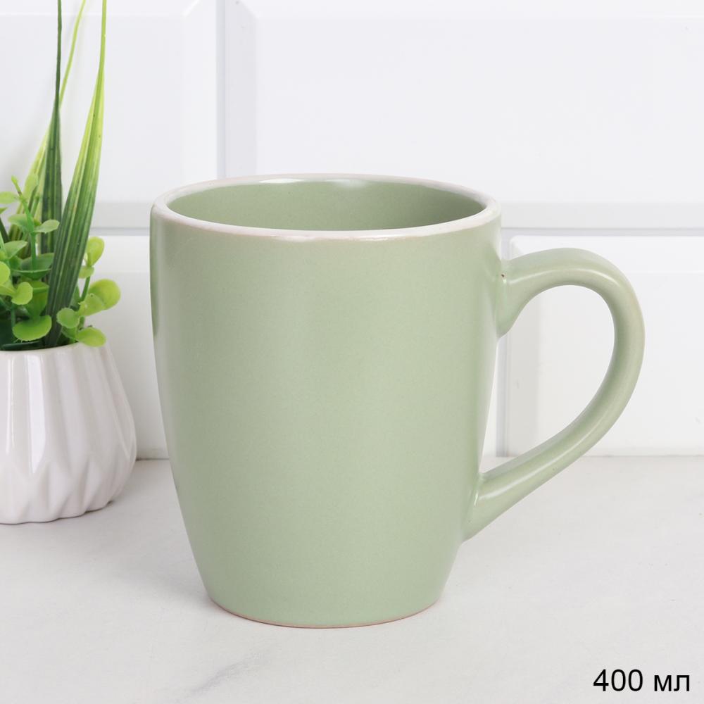 Кружка 400 мл / 1800 /уп 48/ Светло оливковый