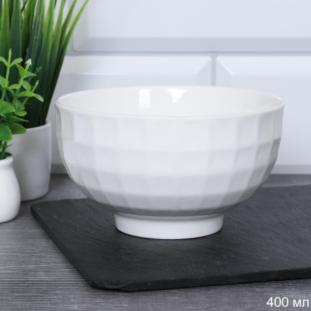 Салатник на ножке 400 мл / S-100 /уп 32/