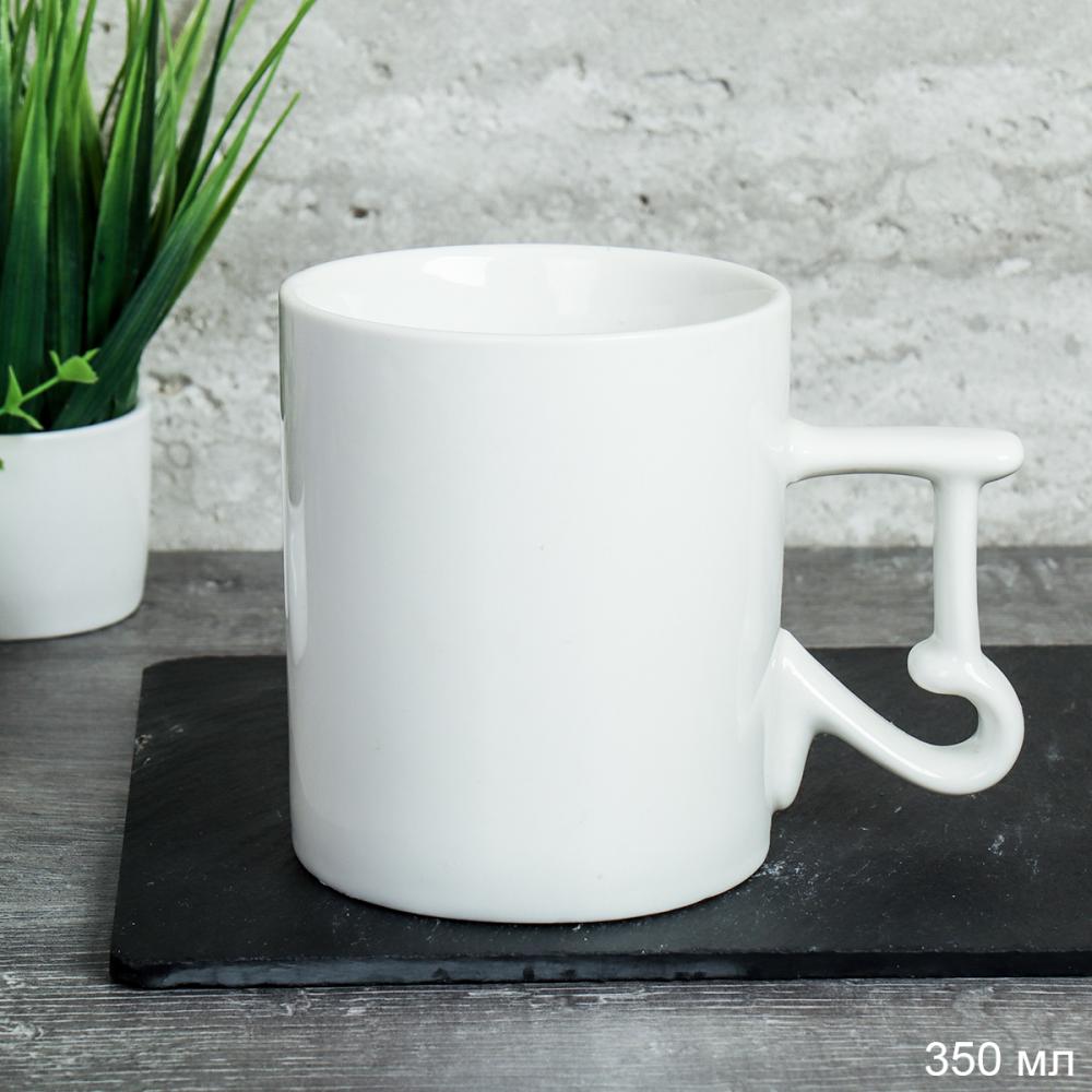 Кружка 350 мл белая / WRF-170 /уп 64/