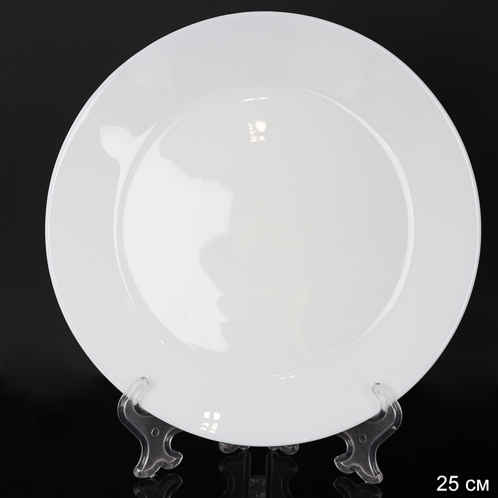 Тарелка обеденная 254 мм Евро белая / NN19/105769 (WHITE) NN19CT