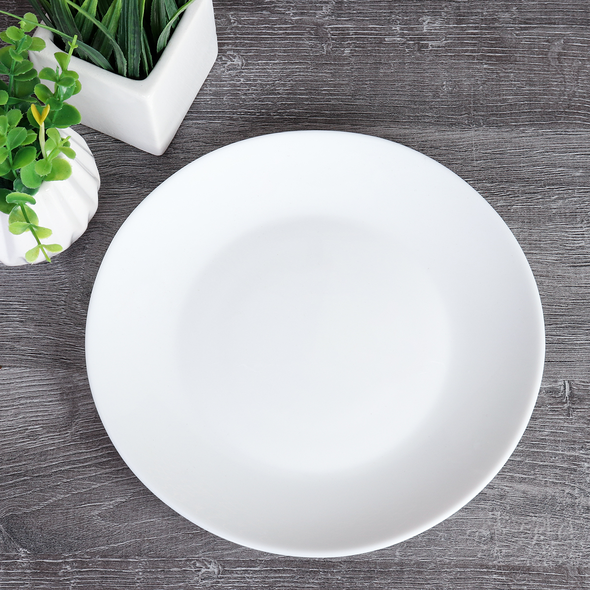 Тарелка плоская 190 мм десертная Евро Дэй белая BY23QP75JC (WHITE) (уп72) Акция