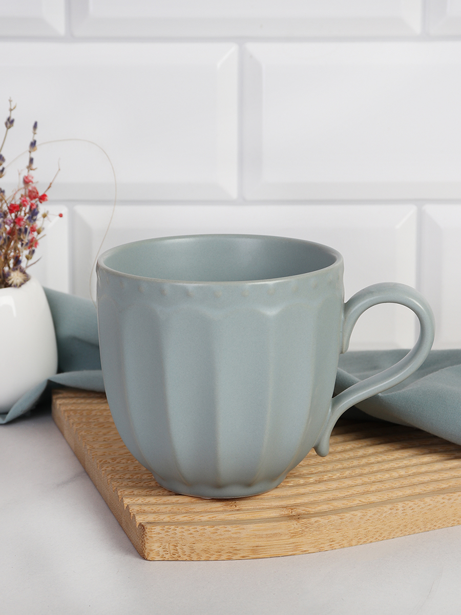 Кружка 350 мл с Гранями / RK-369 /уп 45/ Капучино