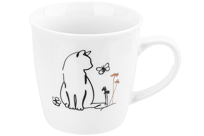 Кружка 340 мл 12,5*9*9,2 см