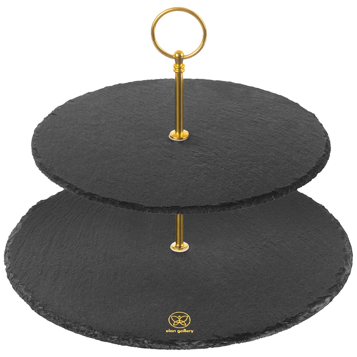 БЫЛО 1466 руб! Блюдо - этажерка 2-х ярусная 30*30*23 см