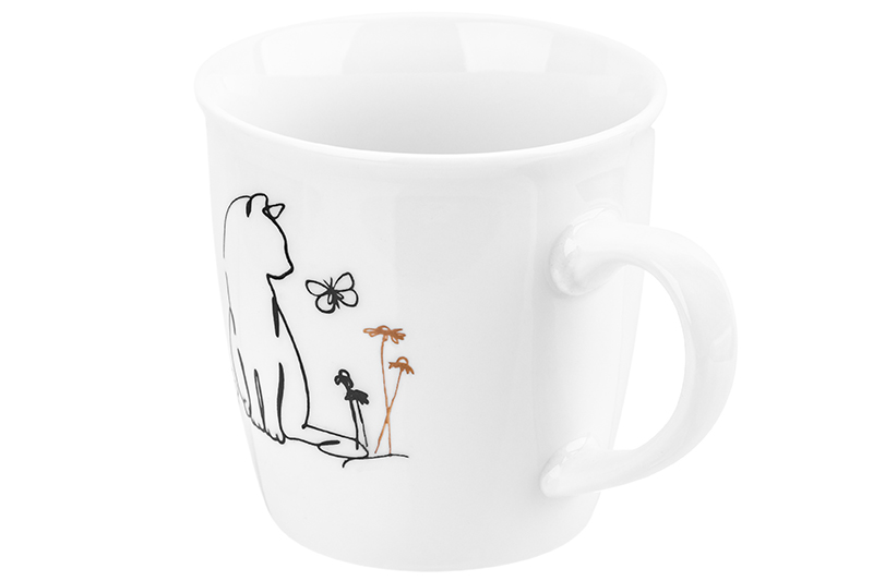 Кружка 340 мл 12,5*9*9,2 см