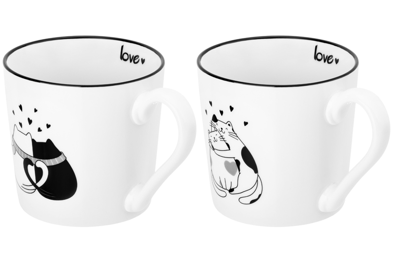 Набор 2 кружек 390 мл 13*9,5*9 см