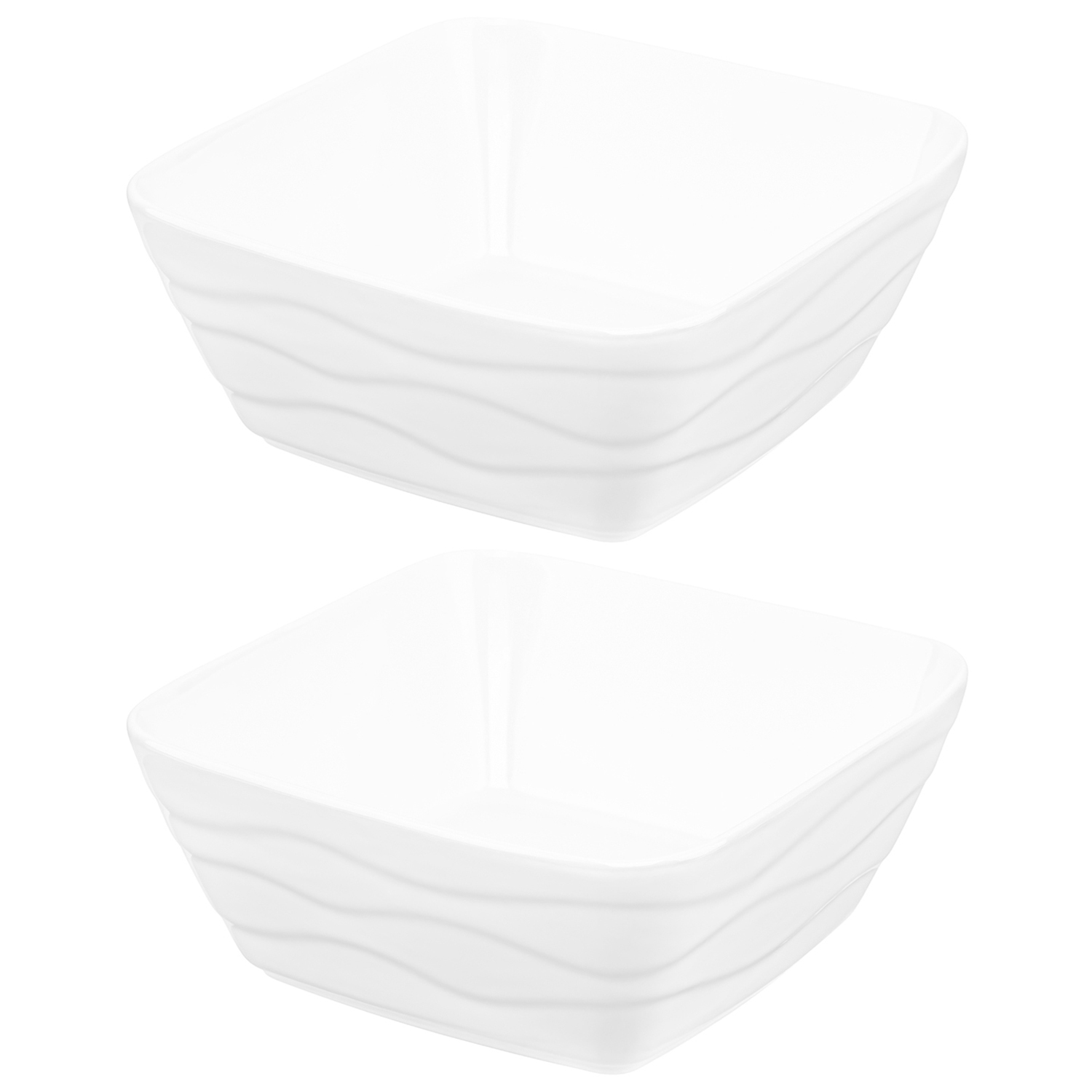 БЫЛО 710 руб! Набор салатников 2 пр. 14,5*14,5*6,3 см 700 мл