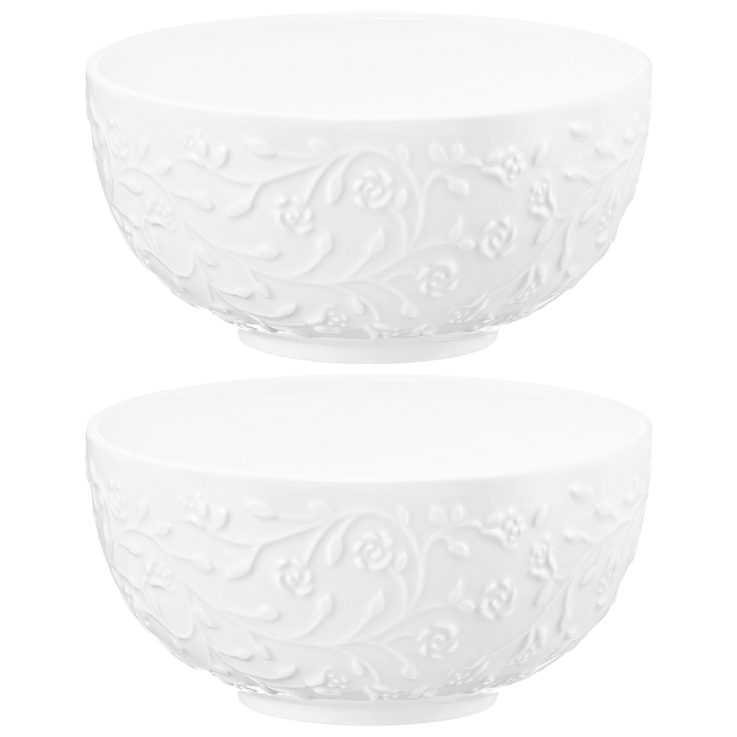 БЫЛО 450 руб! Набор салатников 2 пр. 11,5*11,5*5,5 см 350 мл