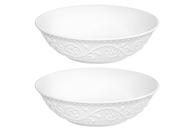 Набор 2 салатников 600 мл 17,5*17,5*5 см