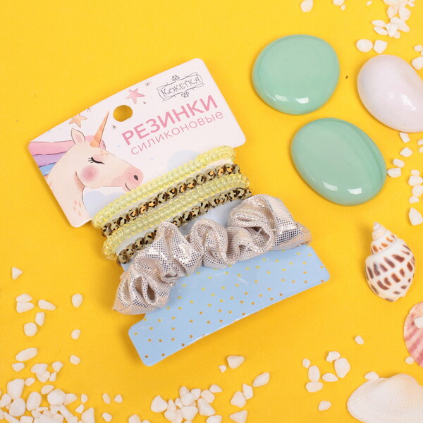 Резинки для волос 5шт