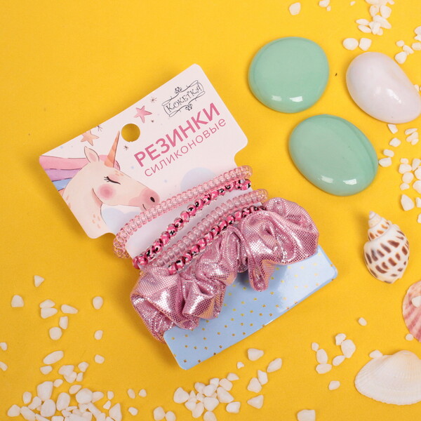 Резинки для волос 5шт