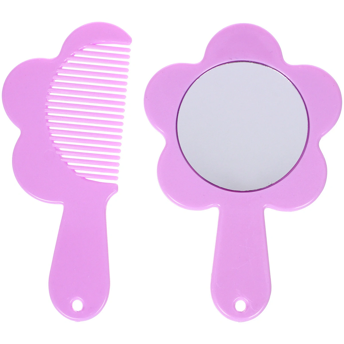 Расческа с зеркалом в наборе детские