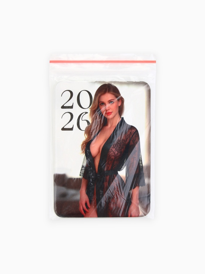 Календарь 2026 карманный «Девушка», 18+
