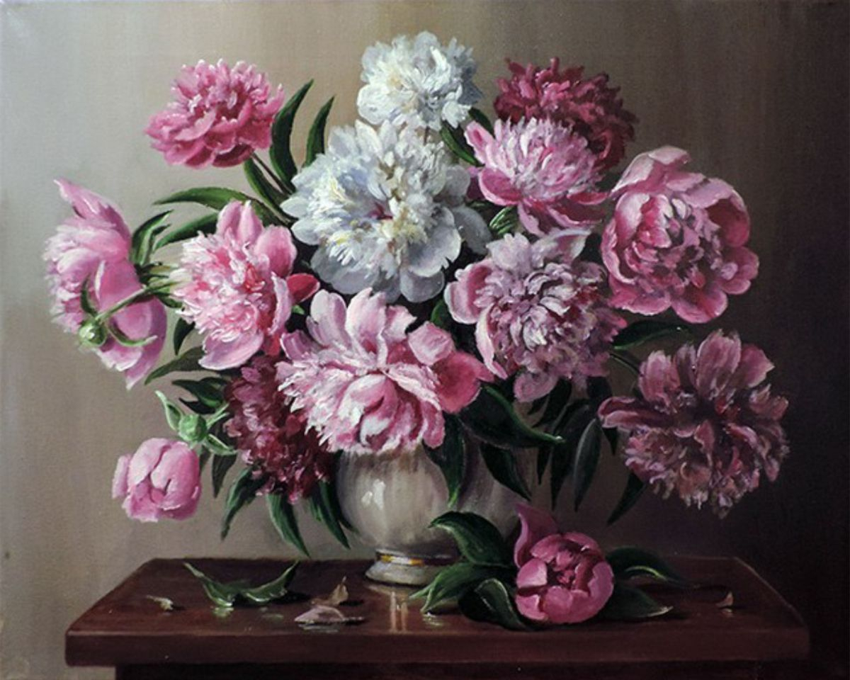 Картина по номерам на холсте и подрамнике 40х50 см