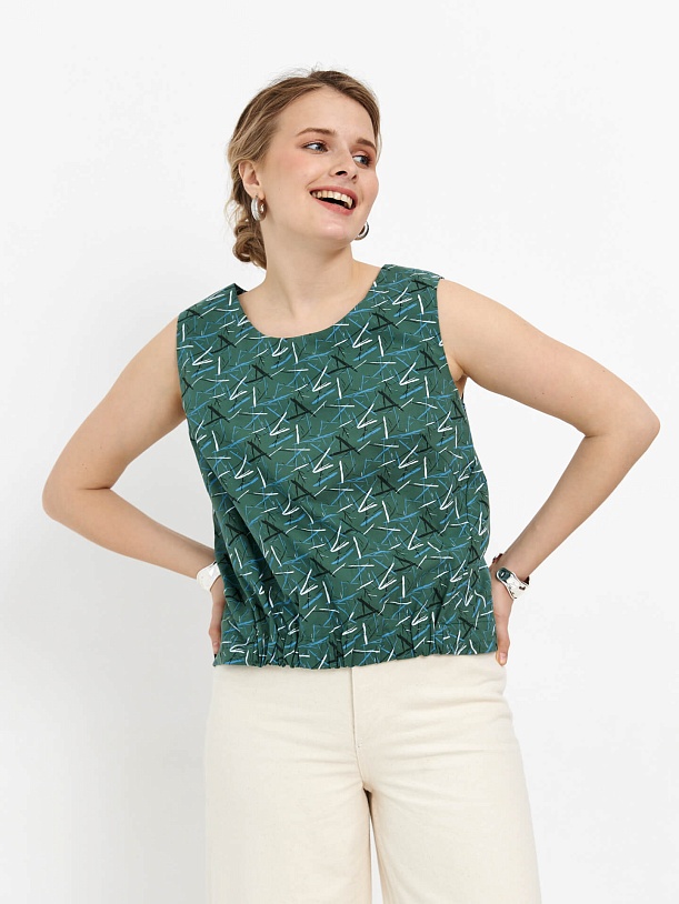 Блуза из батиста (арт. 07638-3)