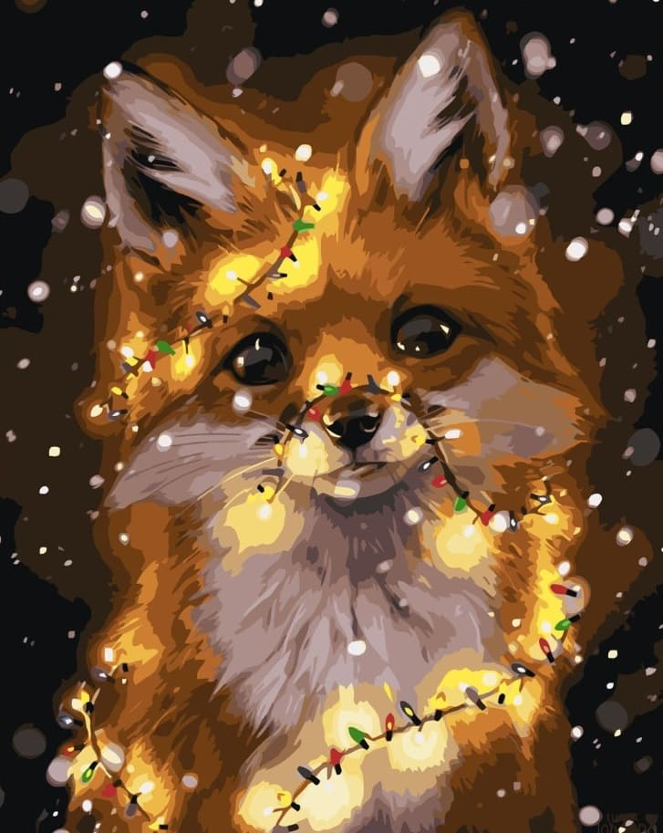 Картина по номерам на холсте и подрамнике 40х50 см