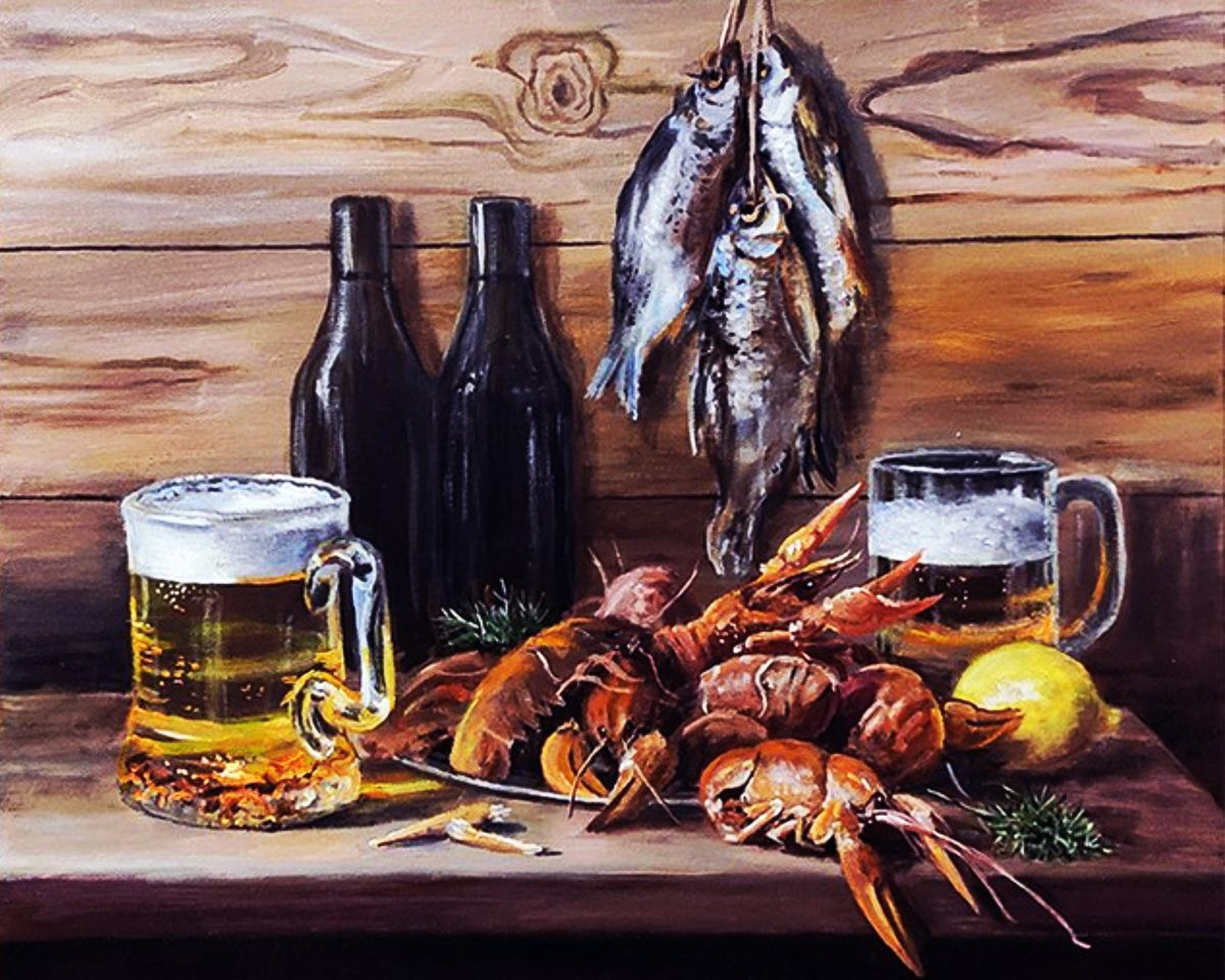 Картина по номерам на холсте и подрамнике 40х50 см