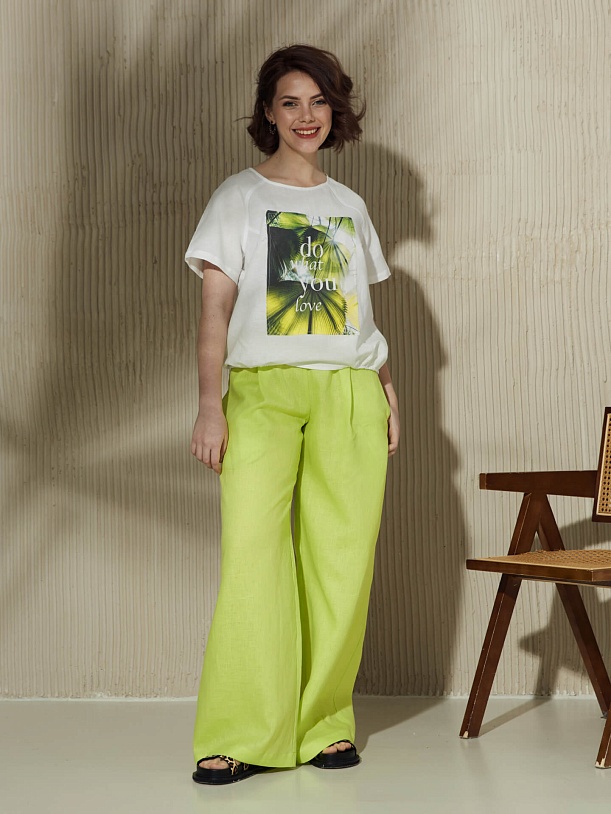 Брюки с брендированной резинкой (арт. 40626-3)