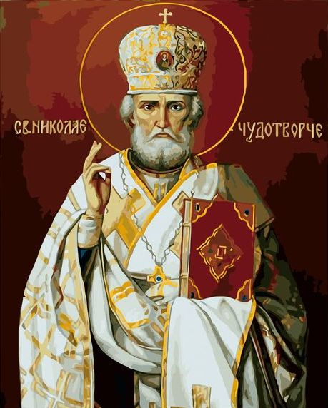 Картина по номерам на холсте и подрамнике 40х50 см