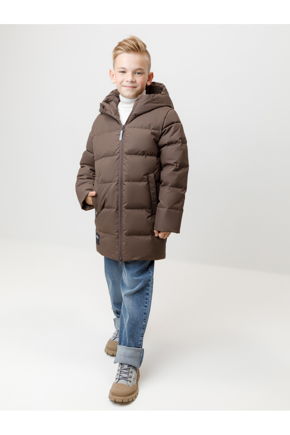 Crockid Пальто ВК 34070/7 УЗГ капучино Crockid