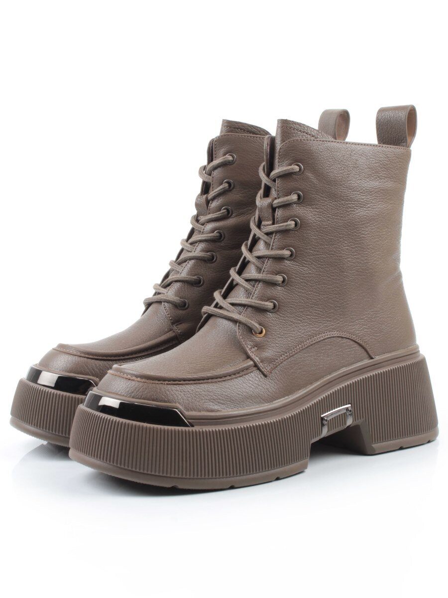 01-DMD-D259 SWAMP Ботинки демисезонные женские (натуральная кожа, байка)