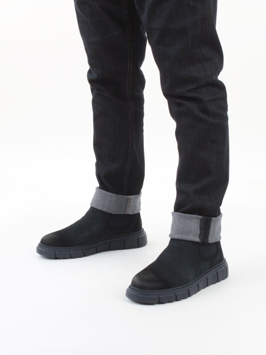 05-M6611-R70 DK. BLUE Ботинки зимние мужские (натуральная кожа, натуральный мех)