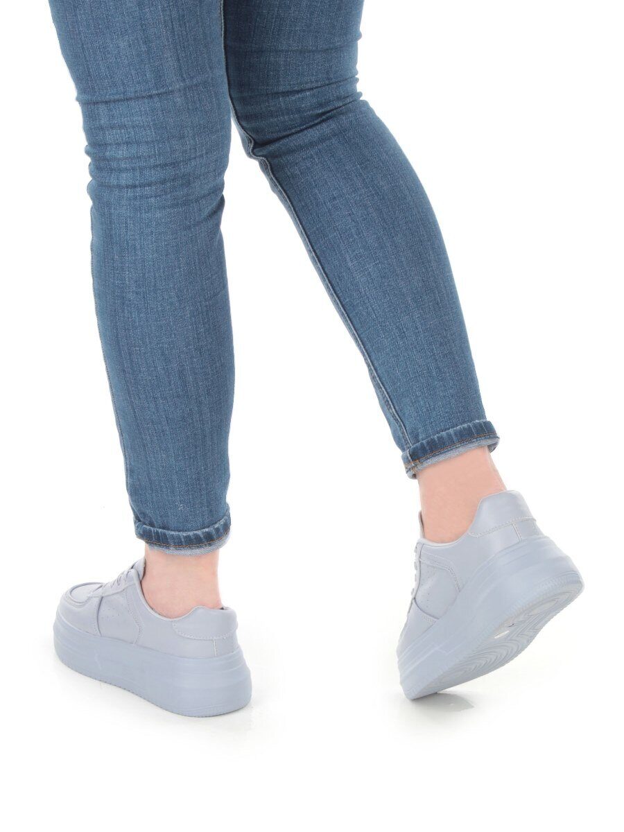 05-P8203-5 VIOLET Кроссовки женские (натуральная кожа)