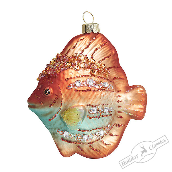 Рыбка Дискус (стекло) 9х3,5х10 см