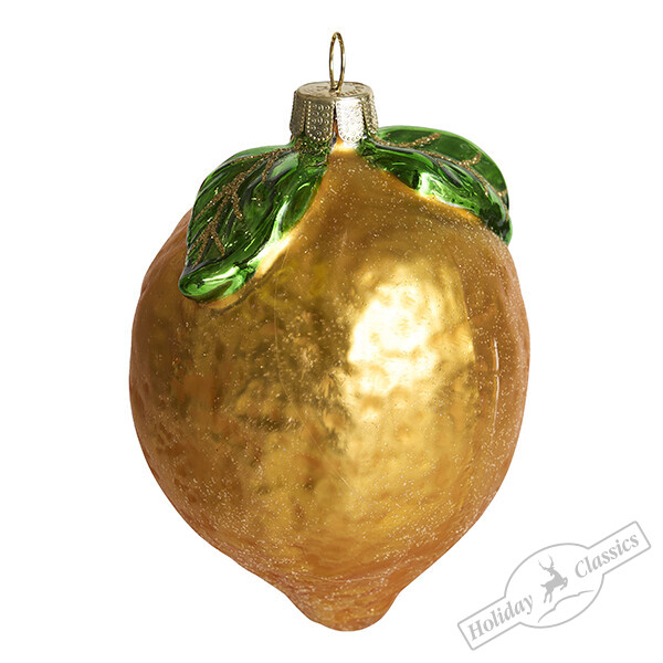 Лимон Эврика (стекло) 6,5х6,5х9,5 см