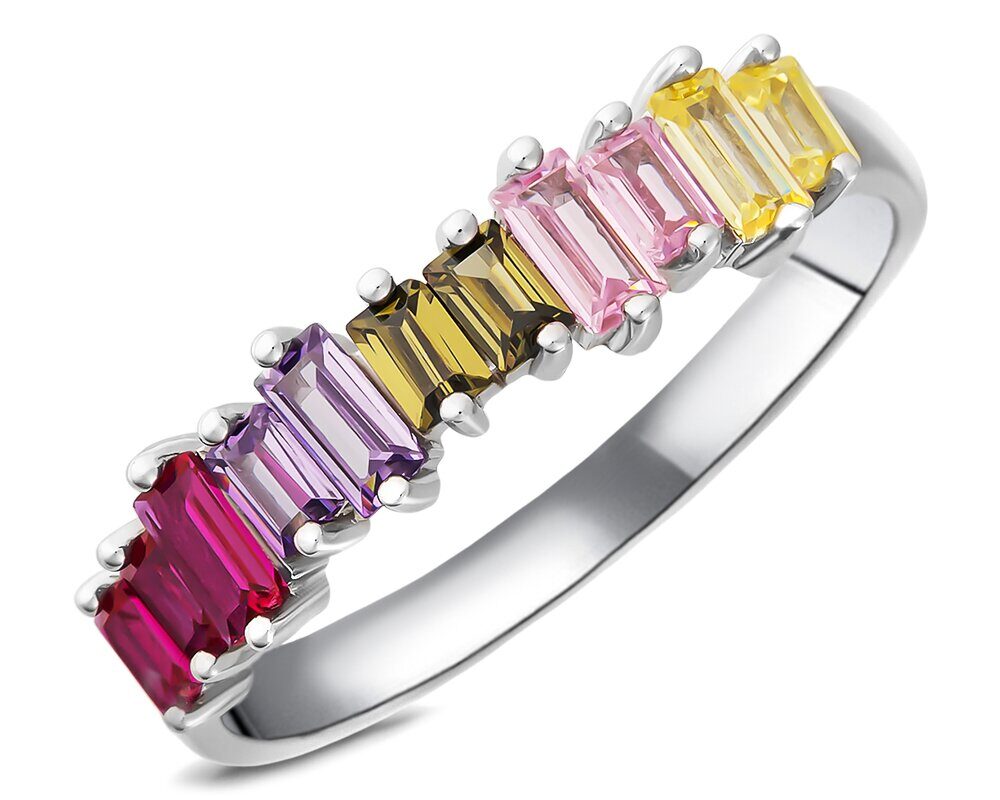 Кольцо, синт.кварц, BY-4577