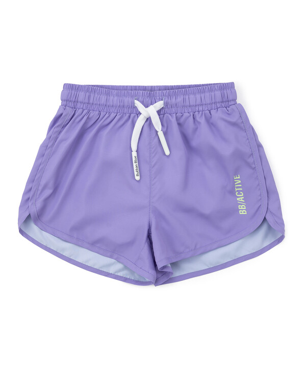 920 р.  1150 р.  Шорты плавательные с принтом фиолетовые для девочки Button Blue