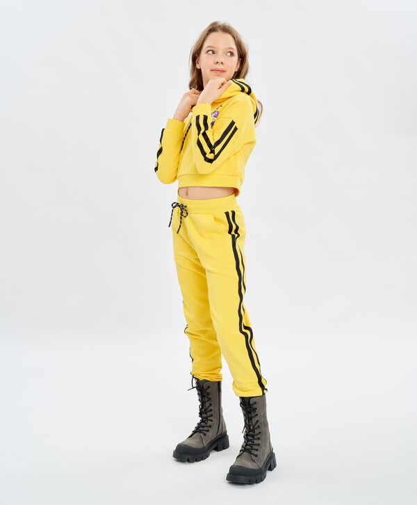 1080 р.  1350 р.  Брюки трикотажные желтые Button Blue