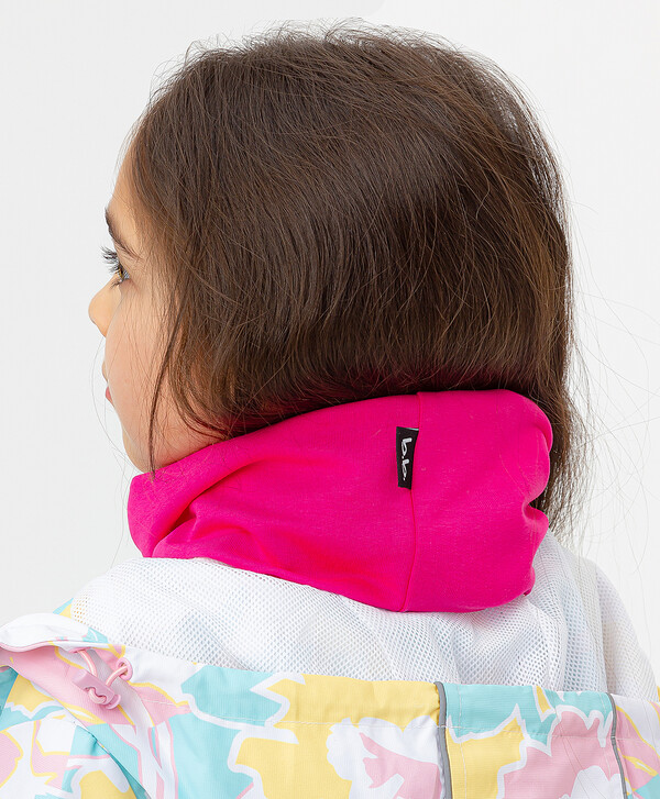 250 р. 500 р. Снуд трикотажный из хлопка розовый для девочки Button Blue