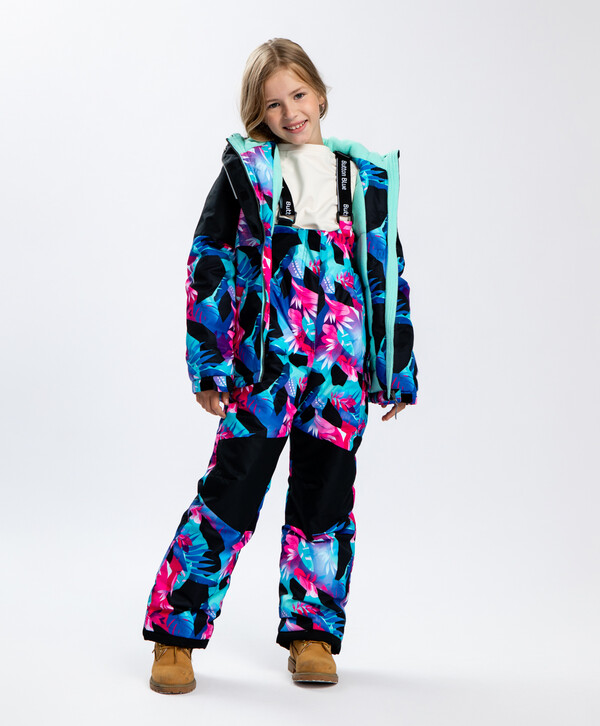 2596 р.  3245 р.  Брюки утепленные с принтом Button Blue