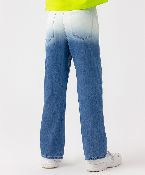 1400 р.  1750 р.  Джинсы клеш с эффектом омбре Button Blue