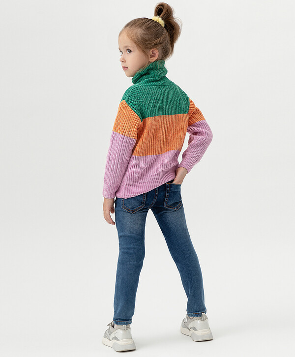 1296 р.  1620 р.  Джинсы прямого кроя regular синие Button Blue