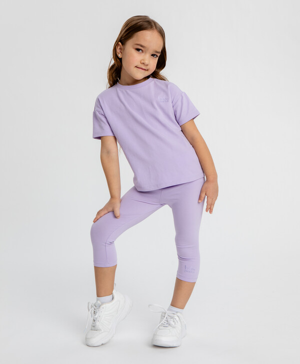 528 р.  659 р.  Велосипедки сиреневые для девочки Button Blue