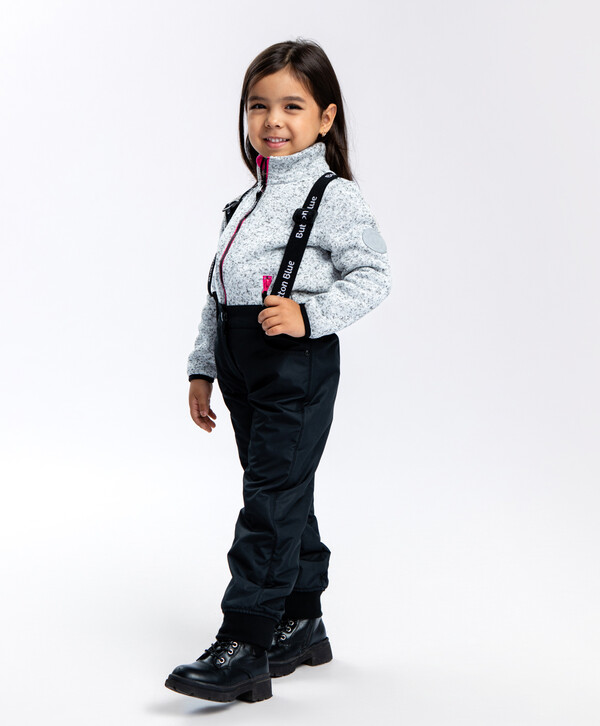 1960 р.  2450 р.  Брюки с флисовой подкладкой черные Button Blue