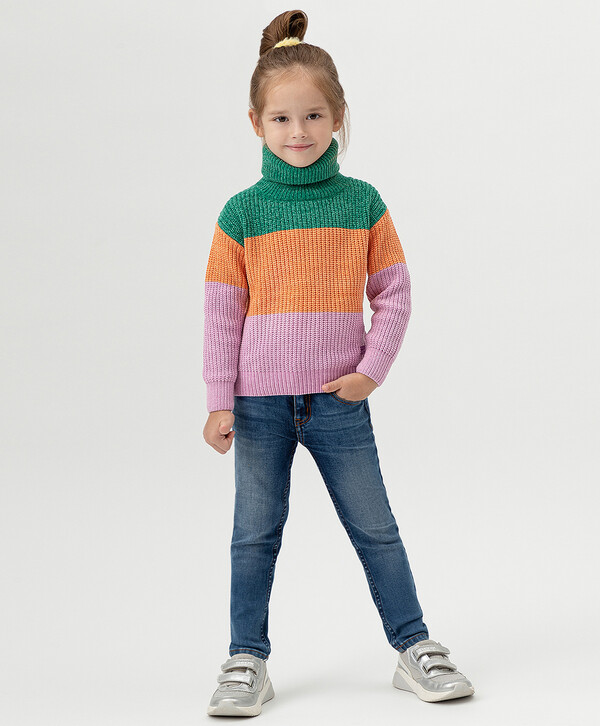 1296 р.  1620 р.  Джинсы прямого кроя regular синие Button Blue