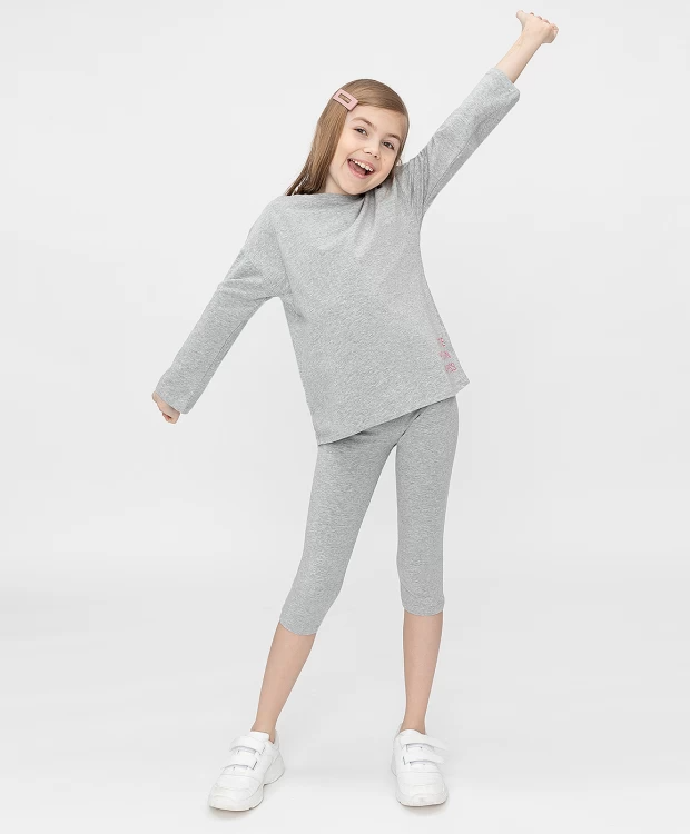 432 р.  539 р.  Велосипедки серые Button Blue