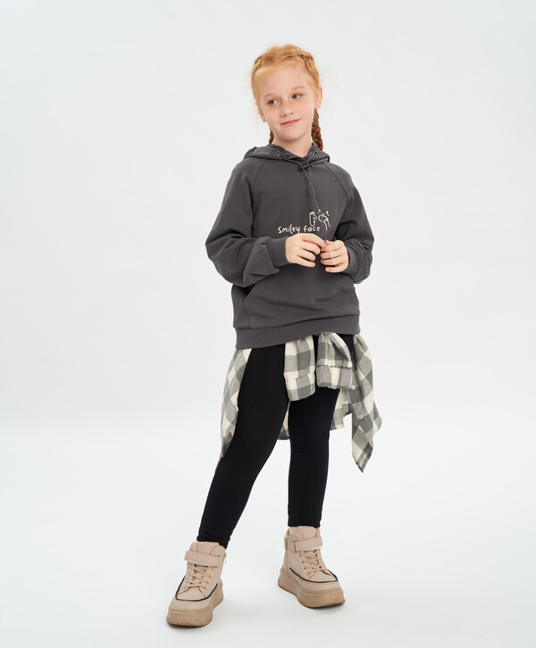 840 р.  1050 р.  Леггинсы утепленные черные Button Blue